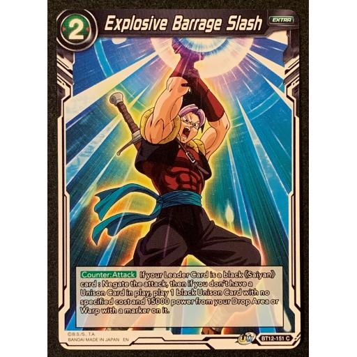 Explosive Barrage Slash | B12-151 C | Common