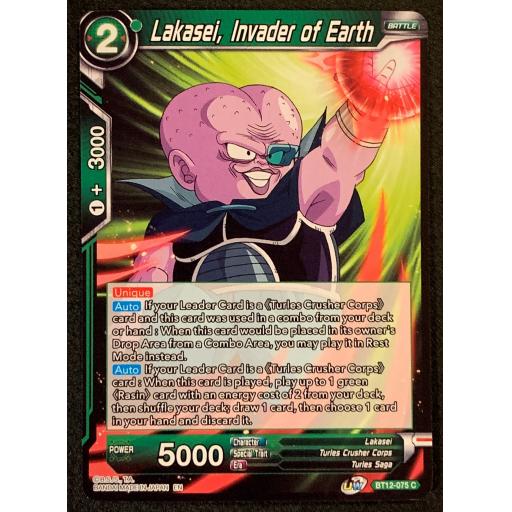 Lakasei, Invader of Earth | B12-075 C | Common