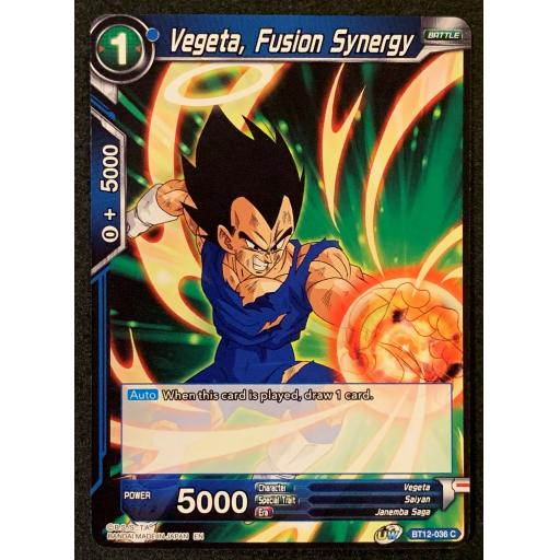 Vegeta , Fusion Synergy | B12-036 C | Common