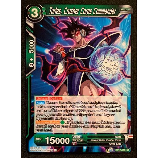 Turles , Crusher Corps Commander | B12-069 UC | Uncommon