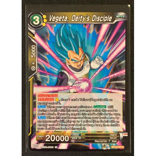 Vegeta , Deity Disciple | B12-092 R | Rare