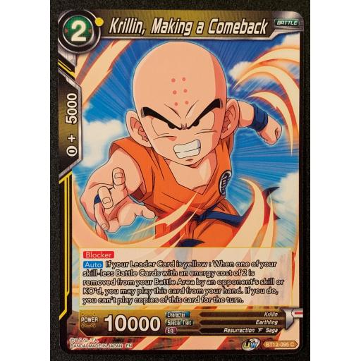 Krillin , Making a Comeback | B12-095 C | Common