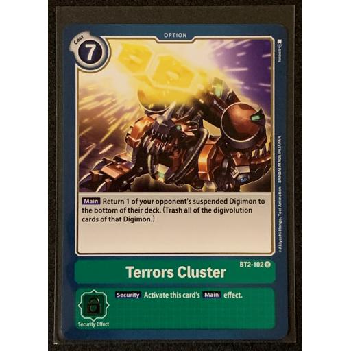 Terrors Cluster | BT2-102 | Rare