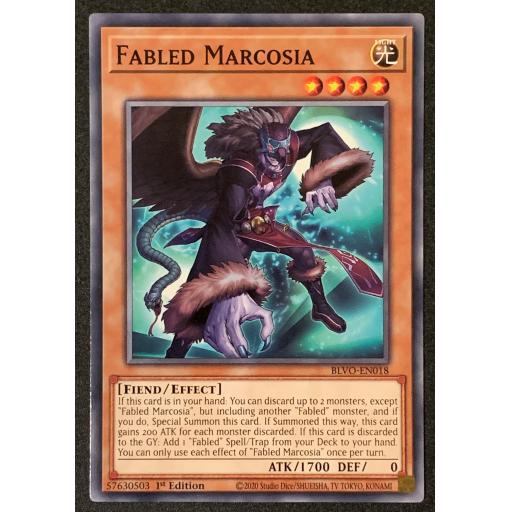 Fabled Marcosia | BLVO-EN018 | 1st Edition | Common