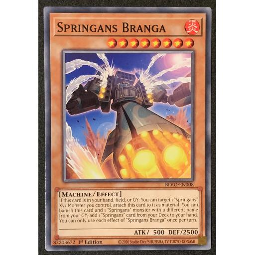 Springans Branga | BLVO-EN008 | 1st Edition | Common