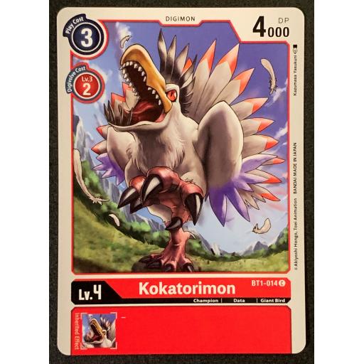 Kokatorimon | BT1-014 | Common