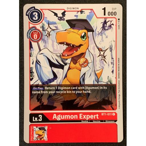 Agumon Expert | BT1-011 | Common