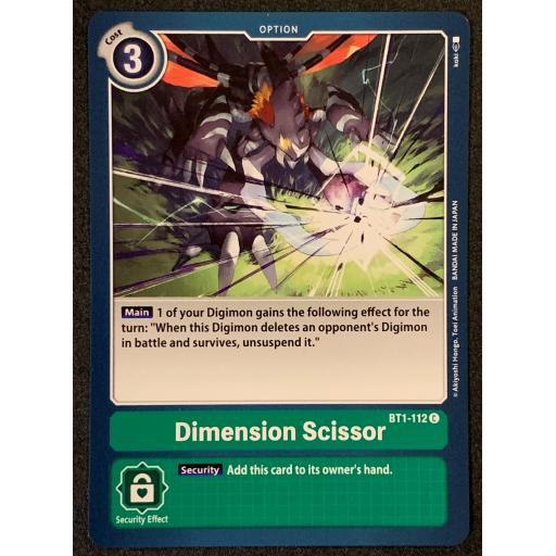 Dimension Scissor | BT1-112 | Common