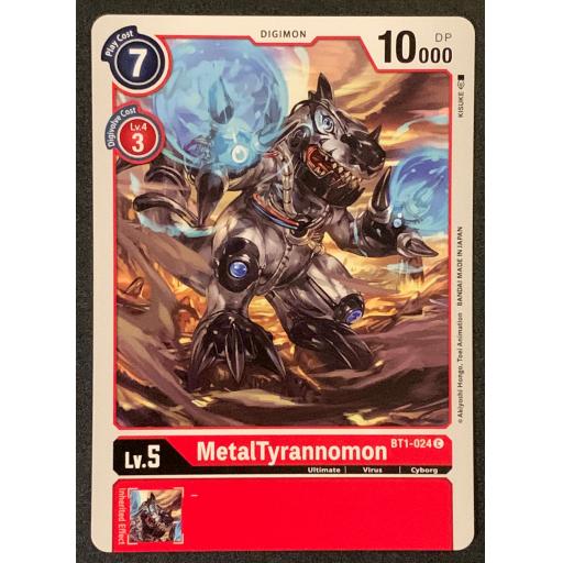 MetalTyrannomon | BT1-024 | Common