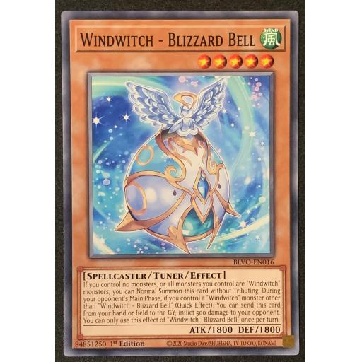 WindWitch - Blizzard Bell | BLVO-EN016 | 1st Edition | Common