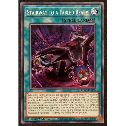 Stairway to a Fabled Realm | BLVO-EN060 | 1st Edition | Common
