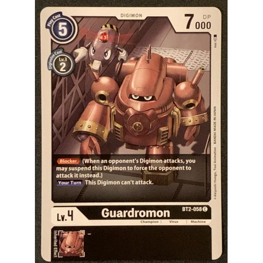 Guardromon | BT2-058 | Common