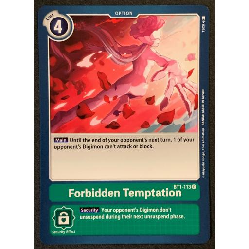 Forbidden Temptation | BT1-113 | Common