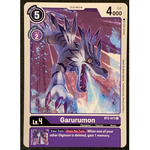 Garurumon | BT2-073 | Common