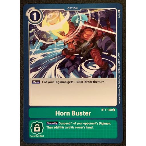 Horn Buster | BT1-108 | Common