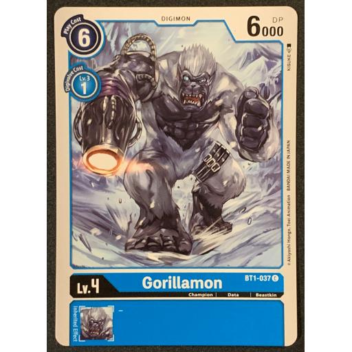 Gorillamon | BT1-037 | Common