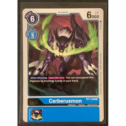 Cerberusmon | BT1-039 | Rare