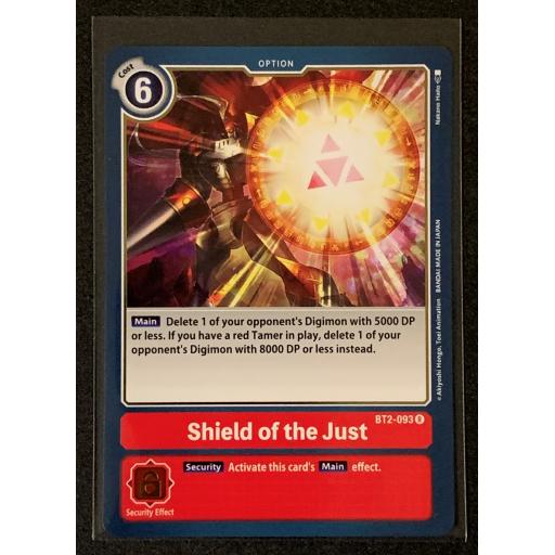 Shield of Just | BT2-093 | Rare