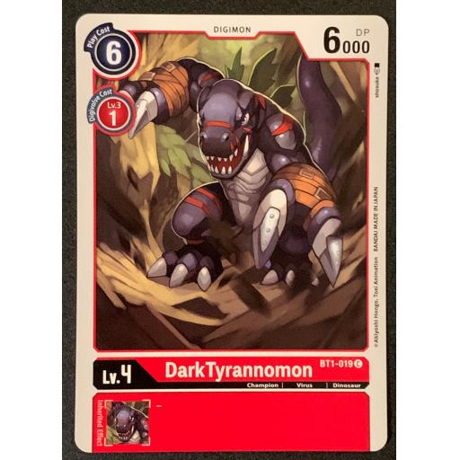 DarkTyrannomon | BT1-019 | Common
