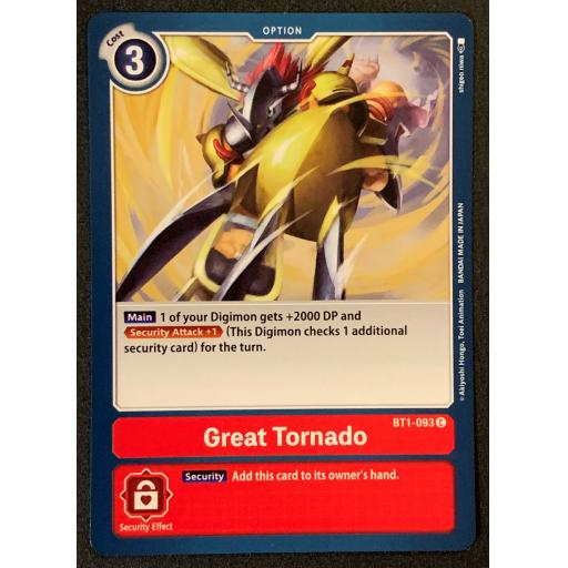 Great Tornado | BT1-093 | Common