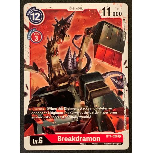 Breakdramon | BT1-026 | Uncommon