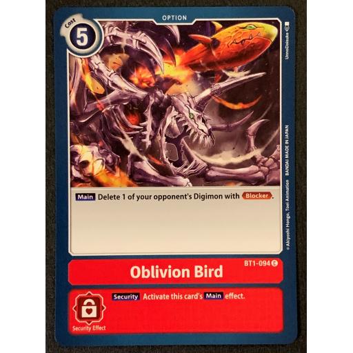 Oblivion Bird | BT1-094 | Common