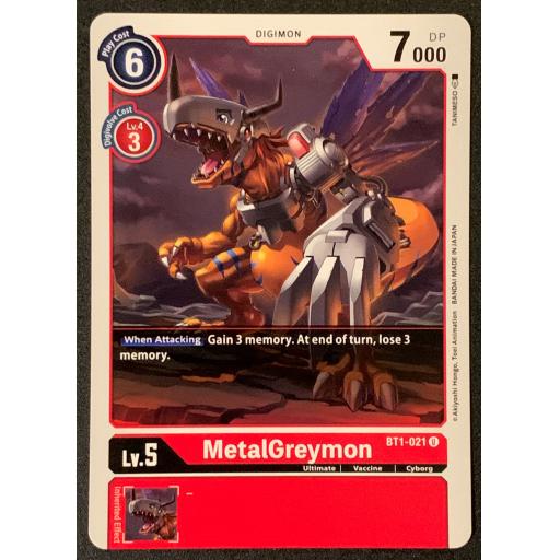 MetalGreymon | BT1-021 U | Uncommon