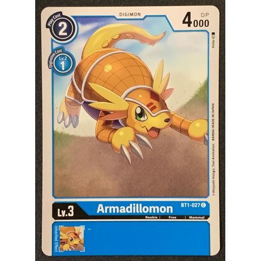 Armadillomon | BT1-027 | Common