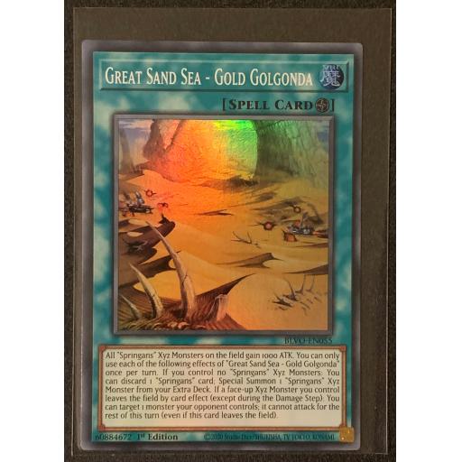 Great Sand Sea-Gold Golgonda | BLVO-EN055 | 1st Edition | Super Rare