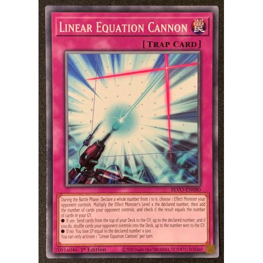 Liner Equation Cannon | BLVO-EN080 | 1st Edition | Common