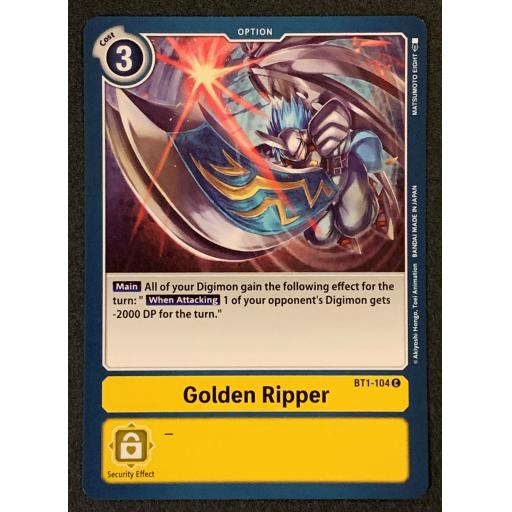 Golden Rippper | BT1-104 | Common