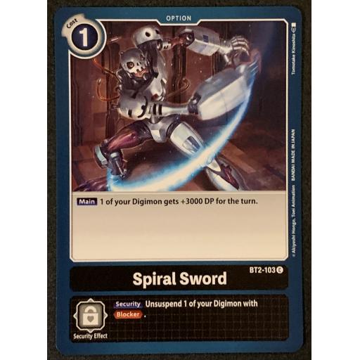 Spiral Sword | BT2-103 | Common