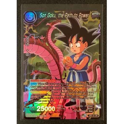 Son Goku , The Path to Power | EB1-51 SR | Super Rare
