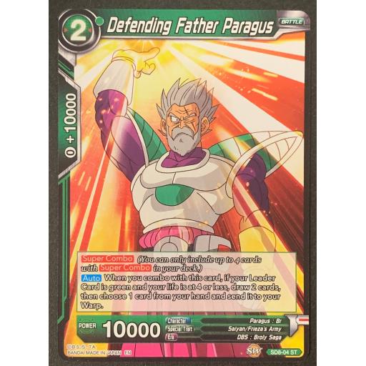 Defending Father Paragus | SD8-04 ST | Starter Deck