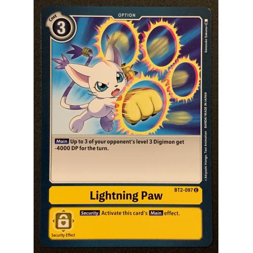 Lighting Paw | BT2-097 | Common