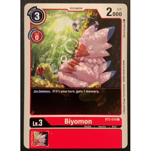 Biyomon | BT2-010 | Common