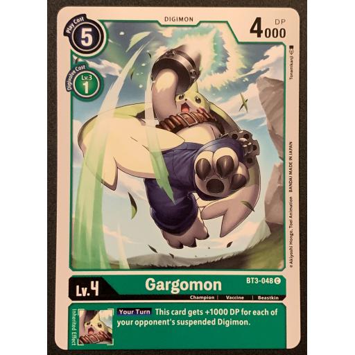 Gargomon | BT3-048 | Common