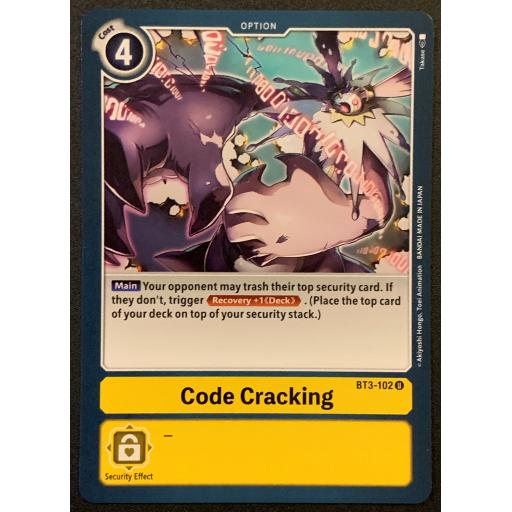 Code Cracking | BT3-102 | Uncommon