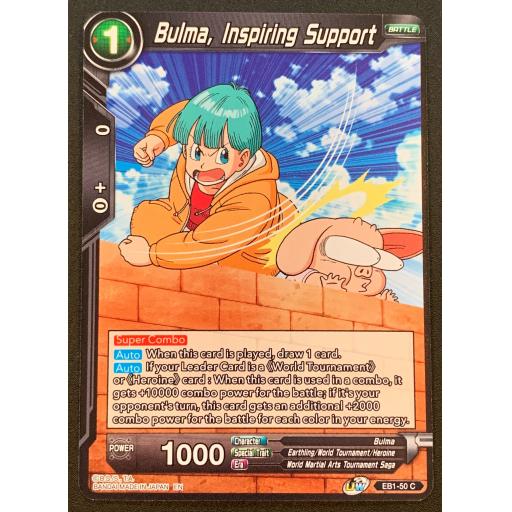 Bulma , Inspiring Support | EB1-50 C | Common