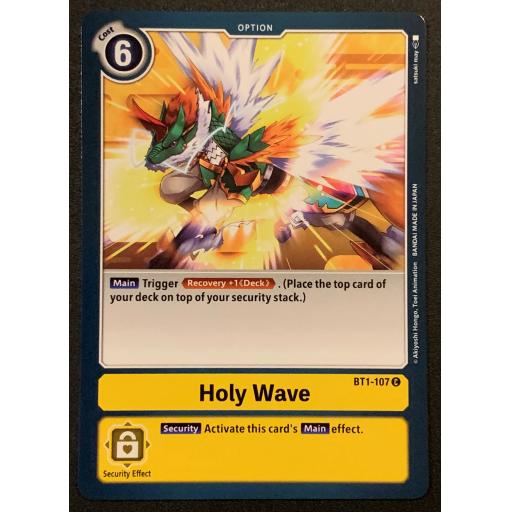 Holy Wave | Bt1-107 | Common