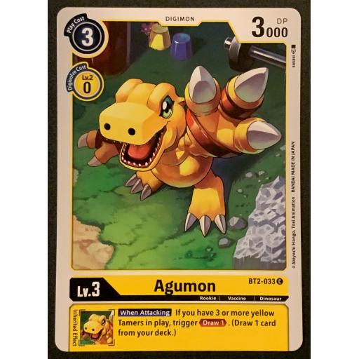 Agumon | BT2-033 | Common