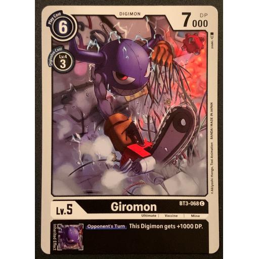 Giromon | BT3-068 | Common