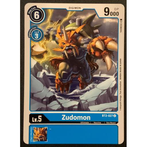 Zudomon | BT2-027 | Uncommon