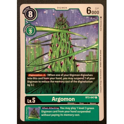 Argomon | BT2-047 | Common