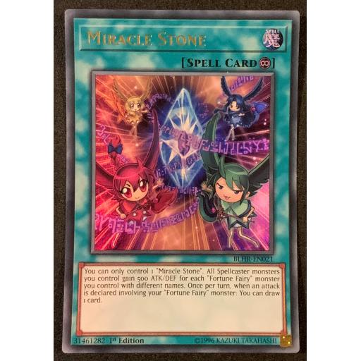 Miracle Stone | BLHR-EN021 | 1st Edition | Ultra Rare