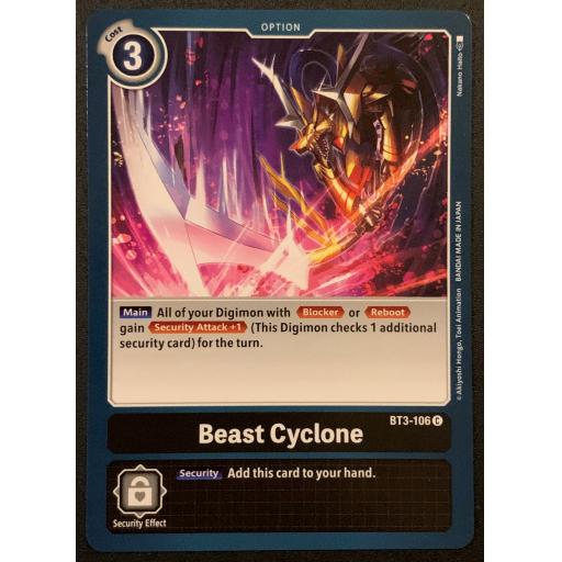 Beast Cyclone | BT3-106 | Common