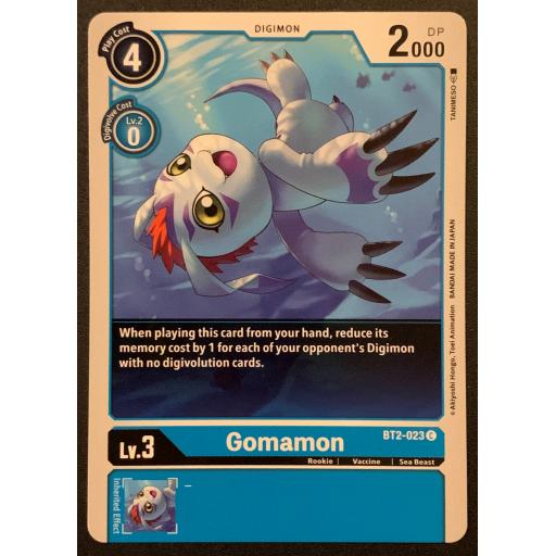 Gomamon | BT2-023 | Common