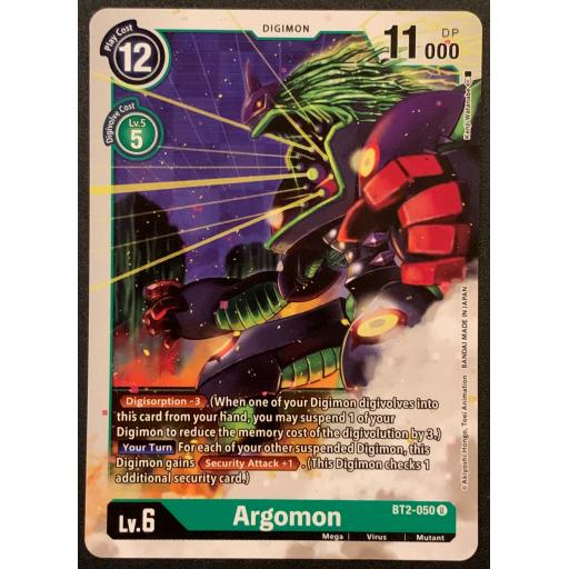 Argomon | BT2-050 | Uncommon