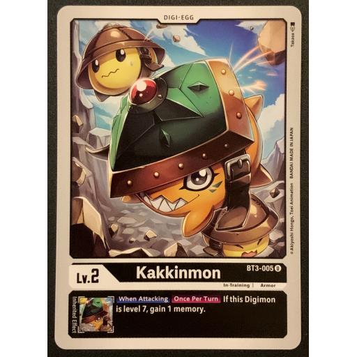 Kakkinmon | BT3-005 | Uncommon