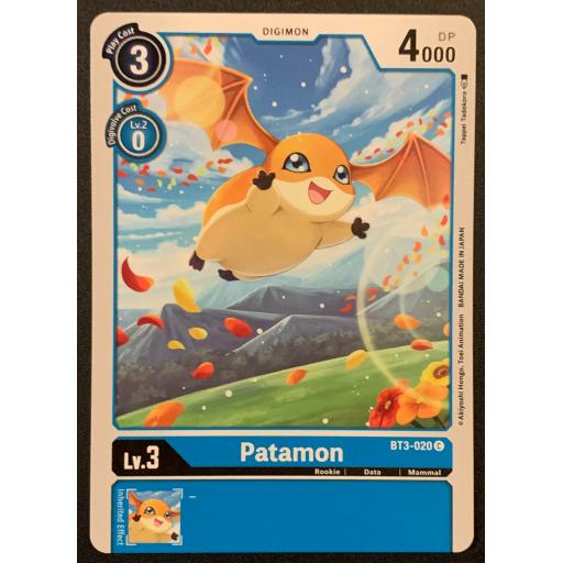 Patamon | BT3-020 | Common